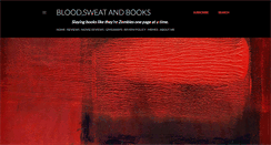 Desktop Screenshot of bloodsweatandbooks.com